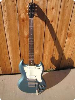 Gibson MELODY MAKER SG STYLE 1966 PELHAM BLUE CUSTOM COLOR Guitar For Sale  Dan Yablonka Guitars