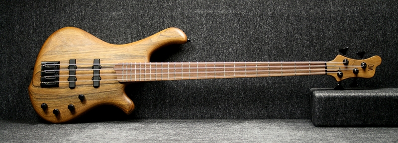 Mayones BE4 Natural Oiled Body Bass For Sale Manis Guitar Shop GmbH