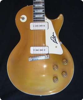 Gibson Les Paul Goldtop Signed By Les Paul 1955 Gold