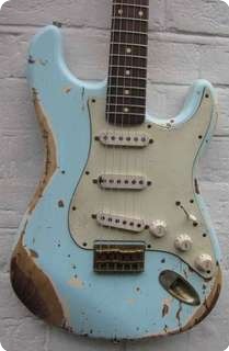 Nash Guitars S63 Hardtail Strat Sonic Blue