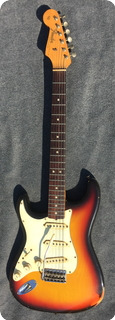 Fender Stratocaster Lefty Left 1965 Sunburst