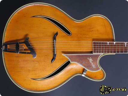 W.herold Jazz Guitar 1959 Natural