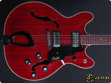 Guild Starfire Iv 1972 Cherry