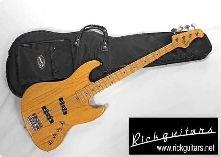 Moon JJ4 Natural Bass For Sale Rickguitars