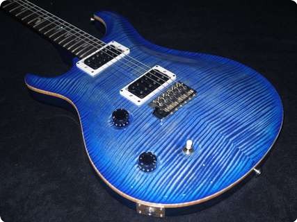 Prs Paul Reed Smith Custom 22 Lefty Limited Edition Faded Blue Burst