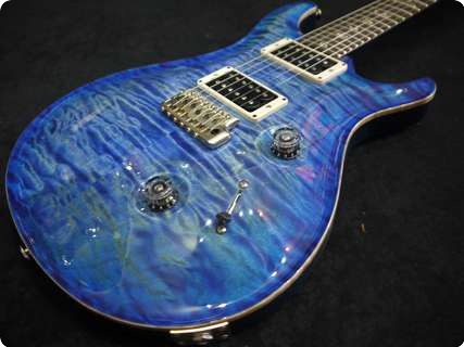 Prs Paul Reed Smith Custom 24 Faded Blue Burst