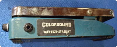 Colorsound Wha Fuzz 1970