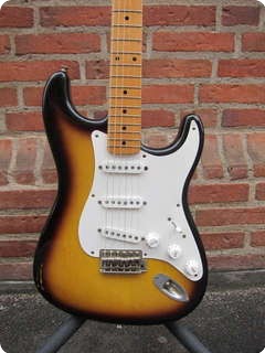 Fender Stratocaster Custom Shop '57 Re Issue 2002 2 Tone Sunburst