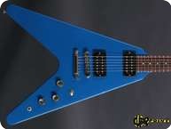 Gibson Flying V 1983 Electric Blue