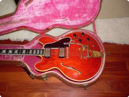 Gibson Es 355 Mono 1959 Red