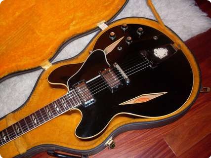 Gibson Trini Lopez Factory Black 1966 Black