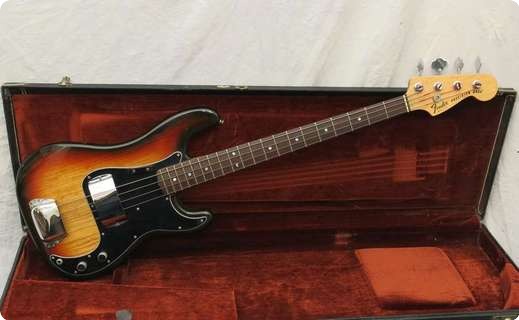 Fender Precision Bass 1978 Sunburst