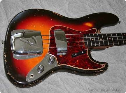 Fender Jazz Bass 1961 Sunburst Bass For Sale Garys Classic Guitars