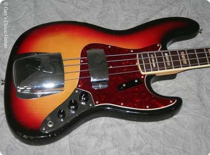 Fender Jazz Bass 1972 Sunburst