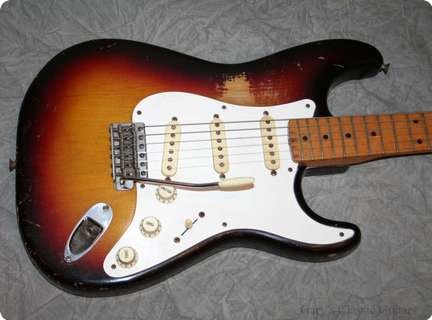 Fender Stratocaster #fee0274 1958 Sunburst