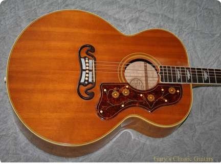 Gibson Sj 200 #gia0379 1952 Blonde