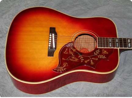 Gibson Hummingbird 1963 Cherry Sunbrust