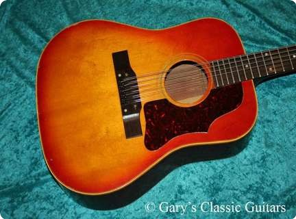 Gibson B 45 12 1964 Cherry Sunburst