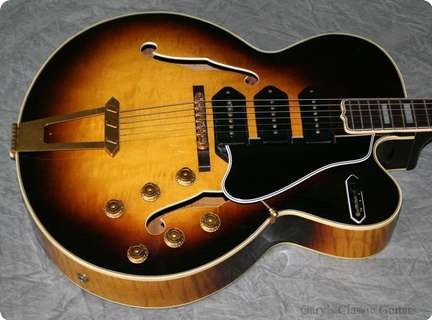 Gibson Es 5 Switchmaster #gat0095 1955 Tobacco Sunburst