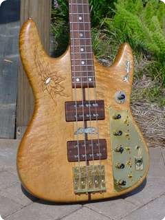 Ken Smith Custom 4 String Bass For Ken Smith 1980 Natural Finish