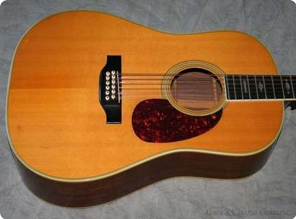 Martin D 12 35 Bicentennial Limited Edition 1976 Natural