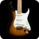 Fender Stratocaster 50th Anniversary American Deluxe 2004-2-Colour Sunburst, Gold Hardware