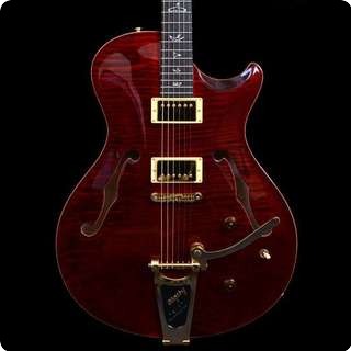 Prs Sc J Archtop Thinline Limited Edition Scarlet Red