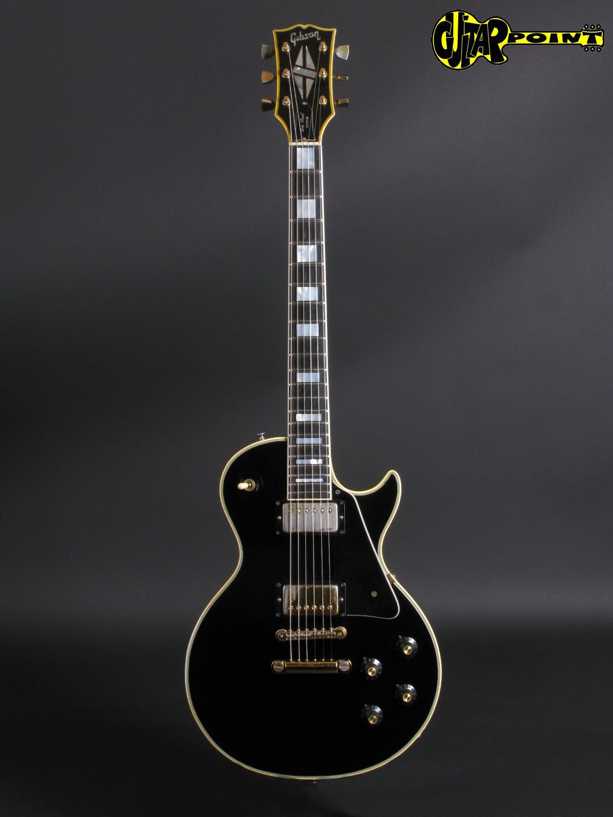 Gibson Les Paul Custom 1973 Ebony Black Guitar For Sale Guitarpoint