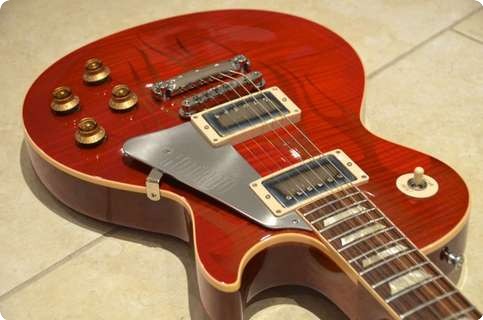 Gibson '58 Hot Rod Les Paul Custom 2008 Hot Rod Red   With Flames!