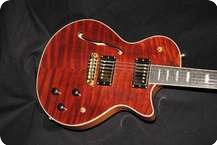 DGN Custom Guitars Paragon Red Full Hollow Nr 026