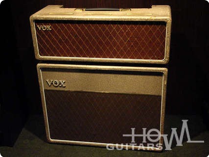 Vox Ac 30 Jmi Piggy Back 1961 Tan