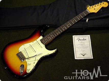 Fender Custom Shop Stratocaster 62 Relic Sunburst