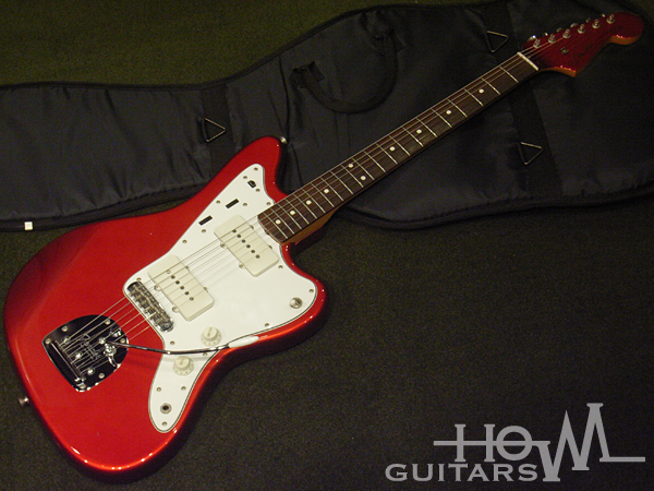 Fender Japan JM 66 Jazzmaster 1993 Candy Apple Red Guitar For Sale