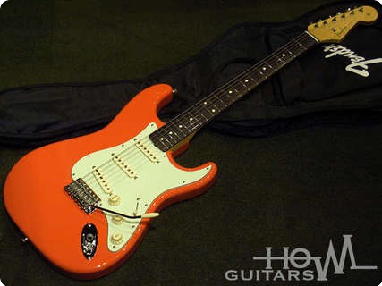 Fender Japan ST62 TX Stratocaster 1990 Fiesta Red Guitar For Sale