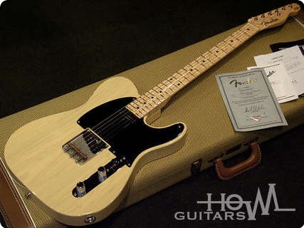 Fender Custom Shop Telecaster Danny Gatton Signatured Blonde