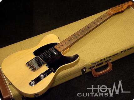 Fender Telecaster Refinish By J.w.black 1952 Blonde