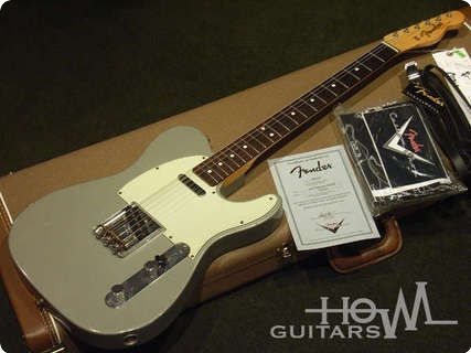 Fender Custom Shop Telecaster '63 Relic 2006 Inca Silver Metalic