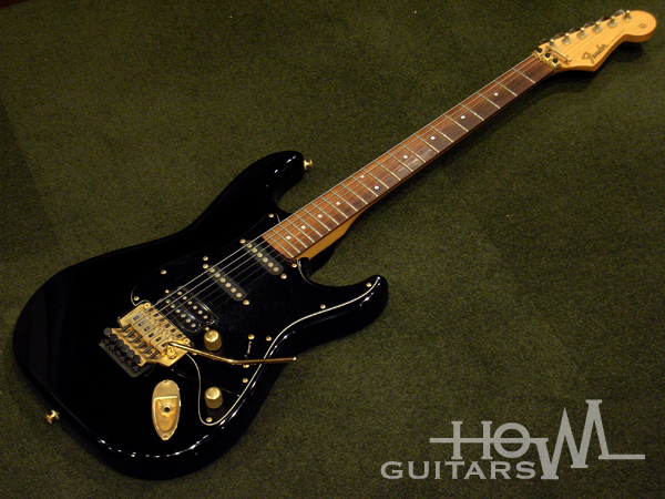 Fender Japan STR 75R Stratocaster 1980 Black Guitar For Sale HOWL GUITARS