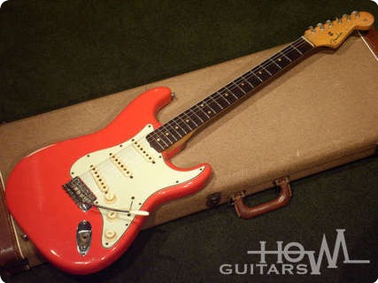 Fender Stratocaster Custom Color 1963 Fiesta Red