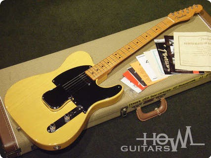 Fender Custom Shop Telecaster '52 Relic 2001 Butterscotch Blonde