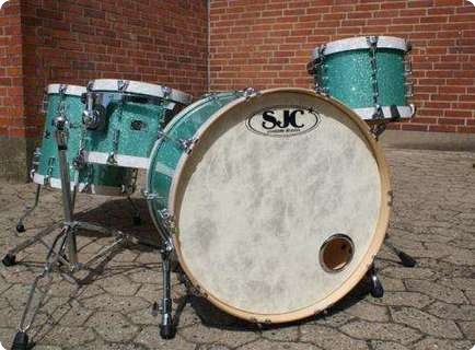 Sjc Custom Drums Us Set  Turquoise