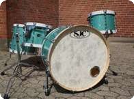 SJC Custom Drums US Set Turquoise