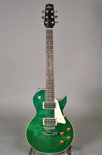 Heritage H 140 1995 Transparent Green Guitar For Sale Buffalo Bros. Guitars