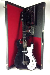 Silvertone 1448 Amp In Case  Black Sparkle 