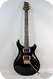 PRS Paul Reed Smith Custom 23 Custom Black Brazilian Rare Custom Made Black Over Flame 1990 Black Over Flame