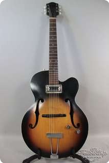 Gretsch Clipper, Very Cool Thinline Hollowbody, Sunburst, Case 1960 Sunburst