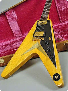 Gibson Historic Division '59 Ri Flying V 2001 Korina