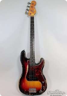 Fender Precision Bass Slab Board, Original Sunburst 1962