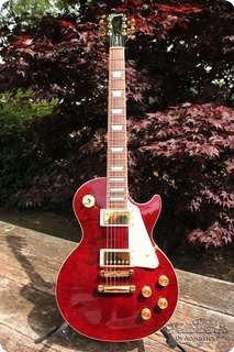 Gibson  Les Paul Standard Custom Wine Red Quilt & Gold 1998