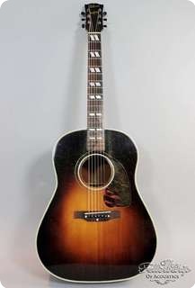 Gibson SJ, Banner Southern Jumbo Sunburst 1943 Guitar For Sale The
